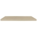 vidaXL Estante flotante de pared MDF roble 90x23,5x3,8 cm