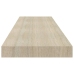 vidaXL Estante flotante de pared MDF roble 90x23,5x3,8 cm