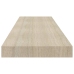 Estantes flotantes de pared 2 uds MDF roble 90x23,5x3,8 cm