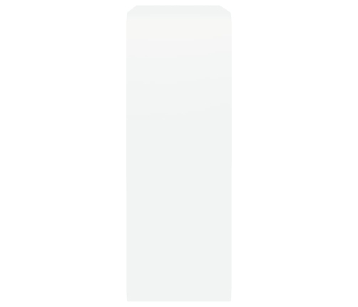 Estantes cubo de pared 3 unidades MDF blanco