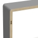 Estantes cubo de pared 3 unidades MDF gris