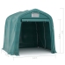 Carpa garaje de almacenamiento PVC verde 1,6x2,4 m