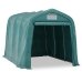 Carpa garaje de almacenamiento PVC verde 2,4x3,6 m