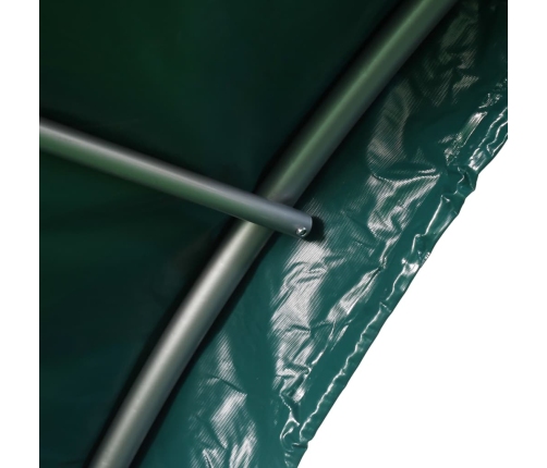 Carpa para ganado PVC verde 3,7x3,7 m