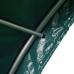 Carpa para ganado PVC verde 3,7x3,7 m