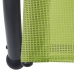 Tumbona doble con toldo textilene verde