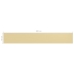 Toldo para balcón HDPE beige 75x500 cm