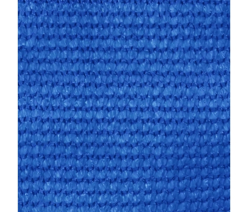 Toldo para balcón HDPE azul 120x500 cm