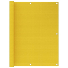 Toldo para balcón HDPE amarillo 120x600 cm