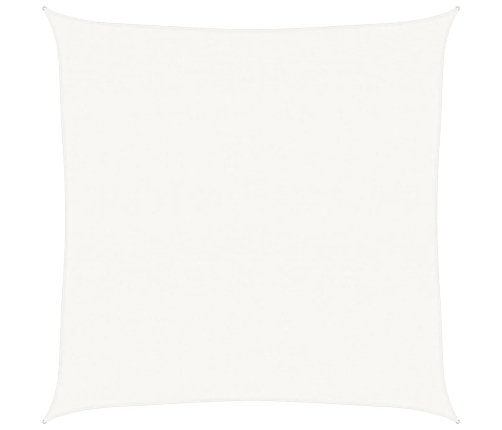 Toldo de vela HDPE blanco 160 g/m² 4,5x4,5 m