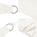 Toldo de vela blanco HDPE 160 g/m² 6x6 m