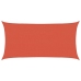 Toldo de vela HDPE terracota 160 g/m² 2x4 m