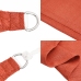 Toldo de vela HDPE terracota 160 g/m² 2x4 m