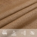 Toldo de vela HDPE gris taupe 160 g/m² 4x5 m