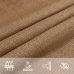 Toldo de vela gris taupe HDPE 160 g/m² 3x3x4,2 m