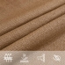 Toldo de vela gris taupe HDPE 160 g/m² 5x7x7 m