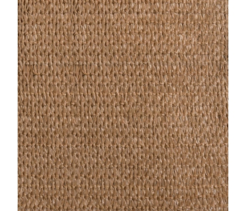Toldo de vela HDPE gris taupe 160 g/m² 4/5x3 m