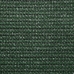Toldo de vela HDPE verde oscuro 160 g/m² 6x7 m