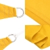 Toldo de vela HDPE amarillo 160 g/m² 2x5 m