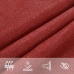 Toldo de vela rojo HDPE 160 g/m² 5x5x6 m