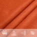 Toldo de vela rectangular HDPE naranja 160 g/m² 5x8 m