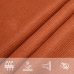 Toldo de vela HDPE naranja 160 g/m² 4x4x4 m