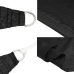 Toldo de vela HDPE negro 160 g/m² 4/5x3 m