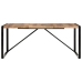 Mesa de comedor madera maciza con acabado sheesham 180x90x75 cm