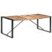 Mesa de comedor madera maciza con acabado sheesham 200x100x75cm