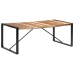 Mesa de comedor madera maciza con acabado sheesham 200x100x75cm