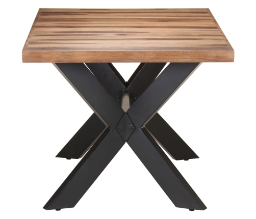 vidaXL Mesa de comedor de madera acacia acabado miel 180x90x75 cm