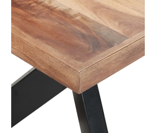 vidaXL Mesa de comedor de madera acacia acabado miel 180x90x75 cm