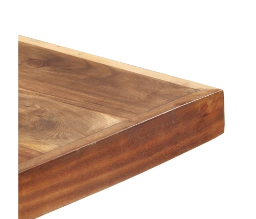 vidaXL Mesa de comedor madera maciza con acabado miel 200x100x75 cm