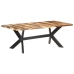 vidaXL Mesa de comedor madera maciza con acabado miel 200x100x75 cm