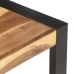 Mesa de centro de madera maciza 110x60x40 cm