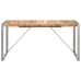 Mesa de comedor madera maciza de mango rugosa 160x80x75 cm