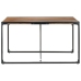 vidaXL Mesa de comedor madera maciza con acabado sheesham 140x140x75cm