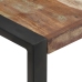 Mesa de centro de madera maciza reciclada 120x120x40 cm