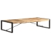 Mesa de centro de madera de mango rugosa 180x90x40 cm