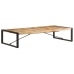 Mesa de centro de madera de mango rugosa 180x90x40 cm