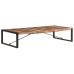 Mesa de centro de madera maciza acabado de sheesham 180x90x40cm