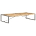 Mesa de centro de madera de mango rugosa 180x90x40 cm