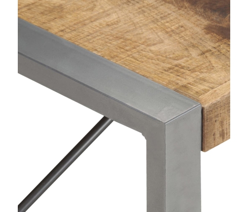 Mesa de centro de madera de mango rugosa 180x90x40 cm