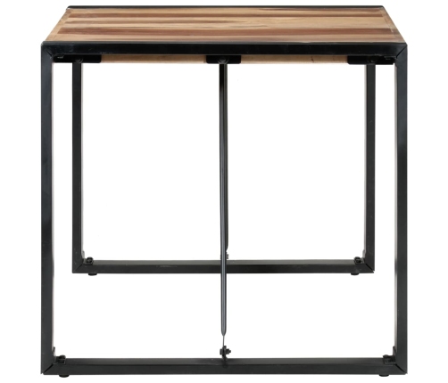 Mesa de comedor madera maciza 80x80x75 cm