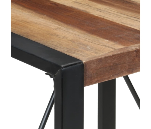 Mesa de comedor madera maciza 80x80x75 cm