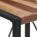 Mesa de comedor madera maciza 80x80x75 cm