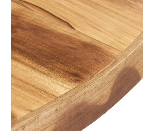 Mesa de comedor madera maciza de acacia 140x80x75 cm