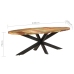 Mesa de comedor de madera maciza reciclada 240x100x75 cm