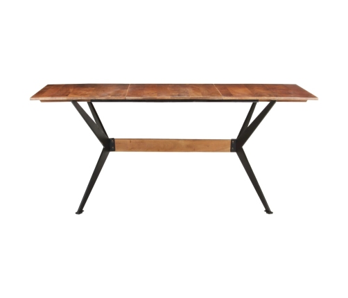 Mesa de comedor de madera maciza de mango 180x90x76 cm