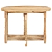 Mesa de comedor redonda de madera maciza de mango 110x76 cm